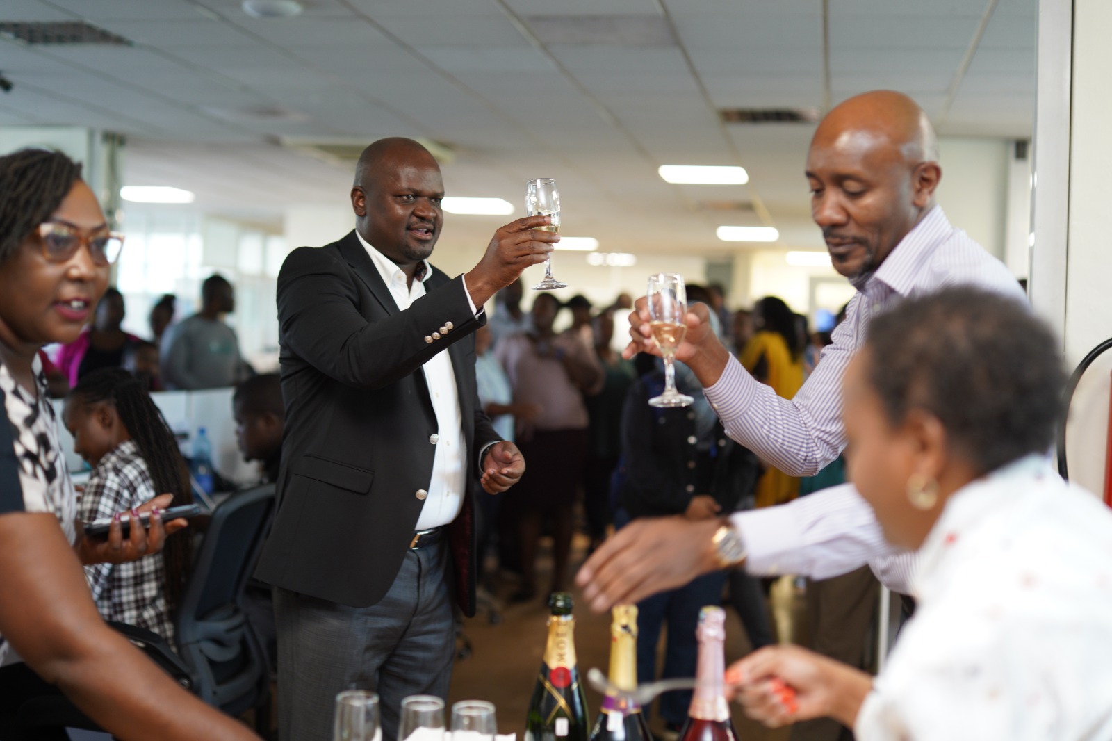 Radio Africa staff celebrate group CEO’s 50th birthday